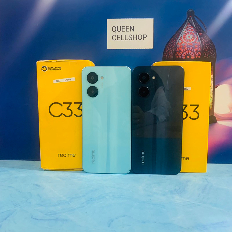 Jual REALME C33 3/32 SECOND FULLSET | Shopee Indonesia