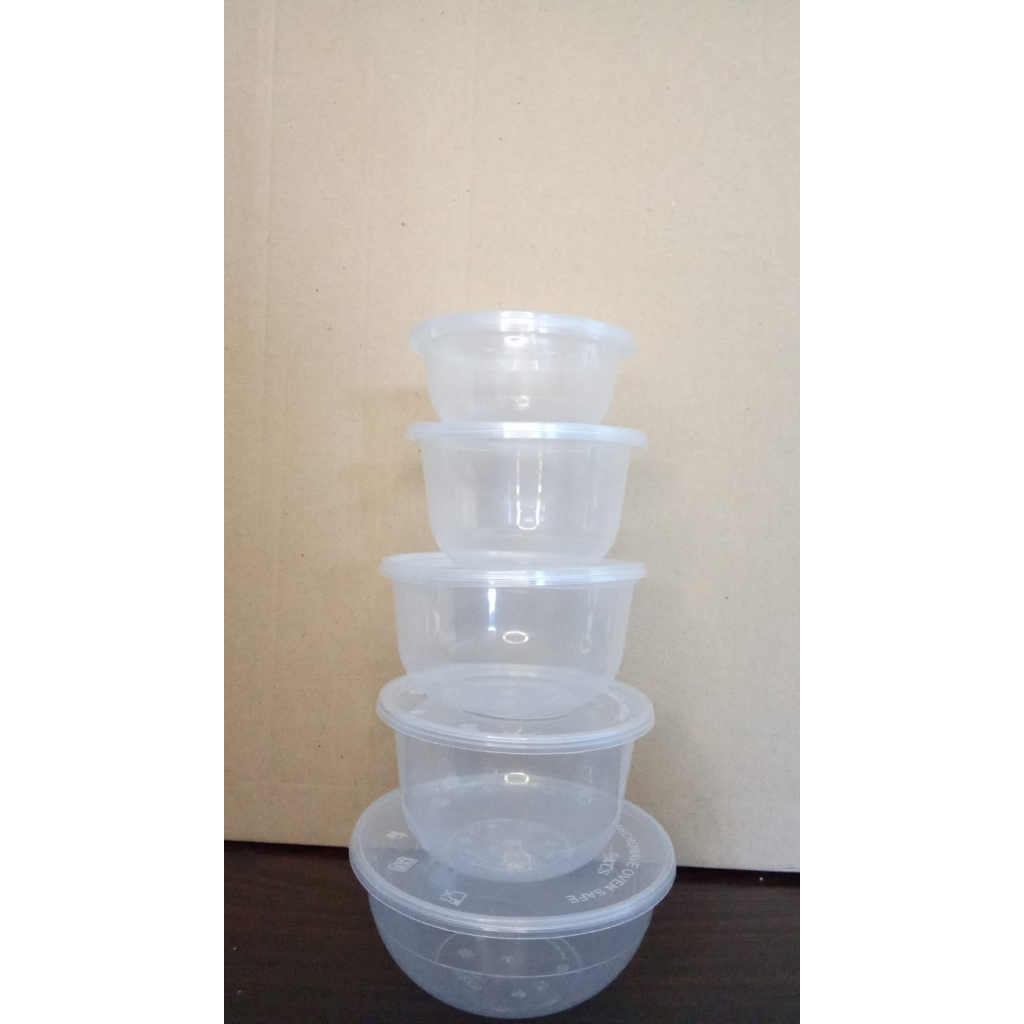 Jual THINWALL ROUND BOWL KCS 300 ML isi 25 pcs, kemasan makanan ...