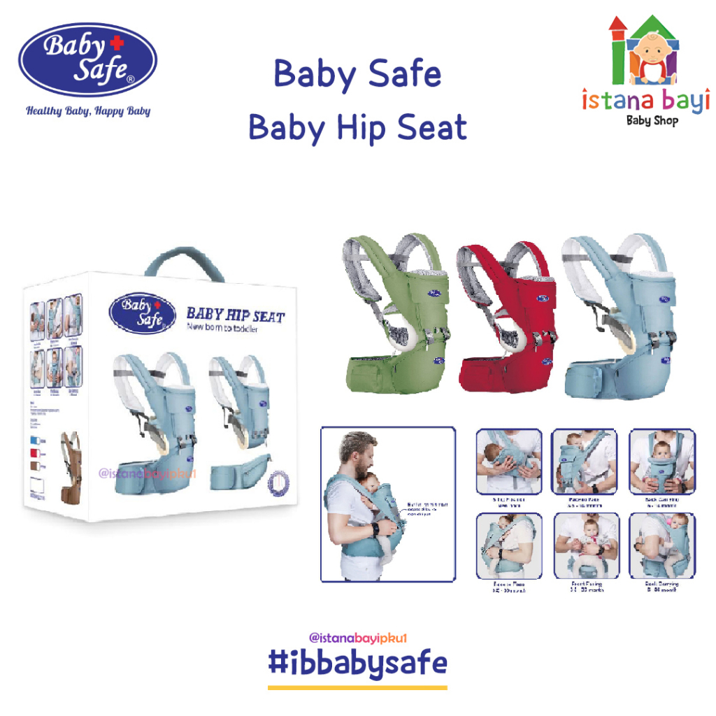 Review gendongan cheap hipseat baby safe