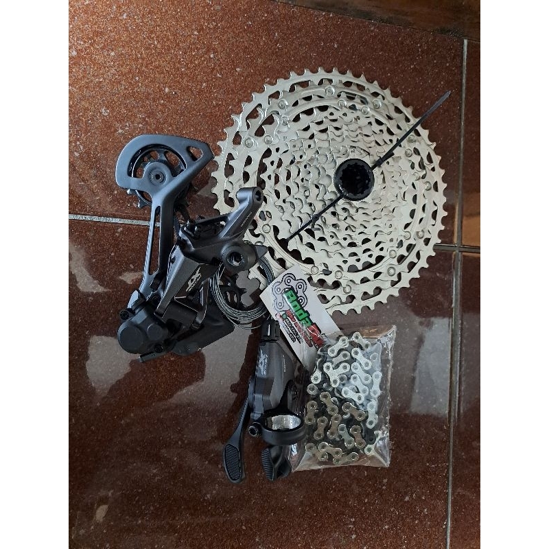 Jual GS GROUPSET GRUP SET GROUP SET XT M8100 12 SPEED SPROCKET DEORE 12 SPEED MICROSPLINE Shopee Indonesia