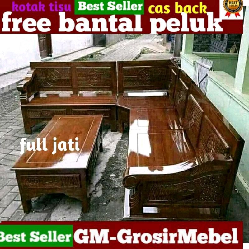 KURSI TAMU SUDUT MURAH KURSI TAMU MURAH