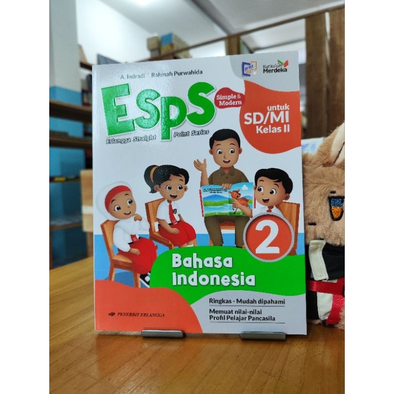 Jual Buku ESPS Bahasa Indonesia SD Kelas 2 Kurikulum Merdeka Erlangga ...