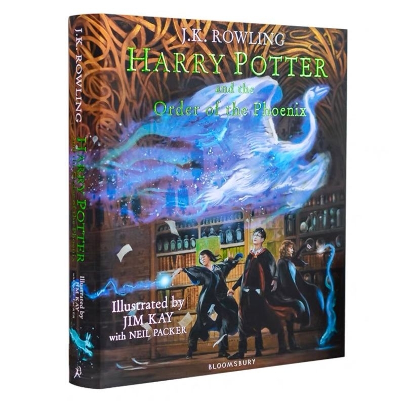 Jual Harry Potter and the Order of the Phoenix illustrated edition ...