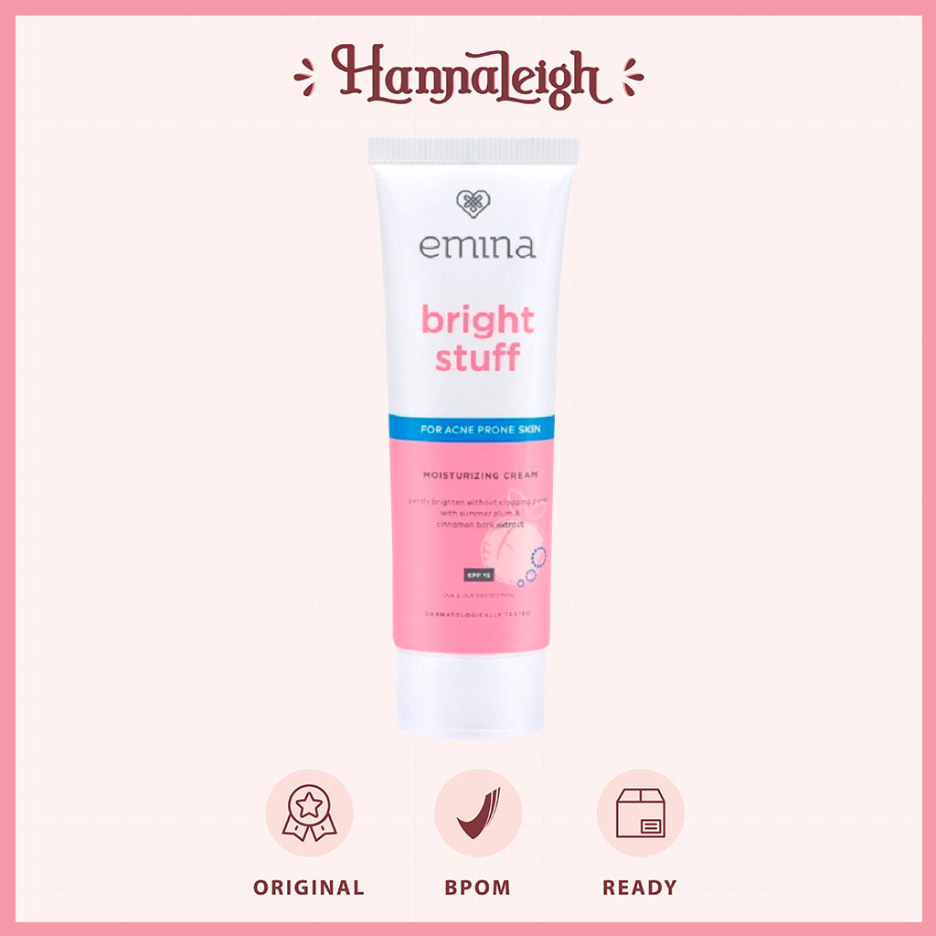 Jual EMINA Bright Stuff for Acne Prone Skin Moisturizing Cream 20 ml