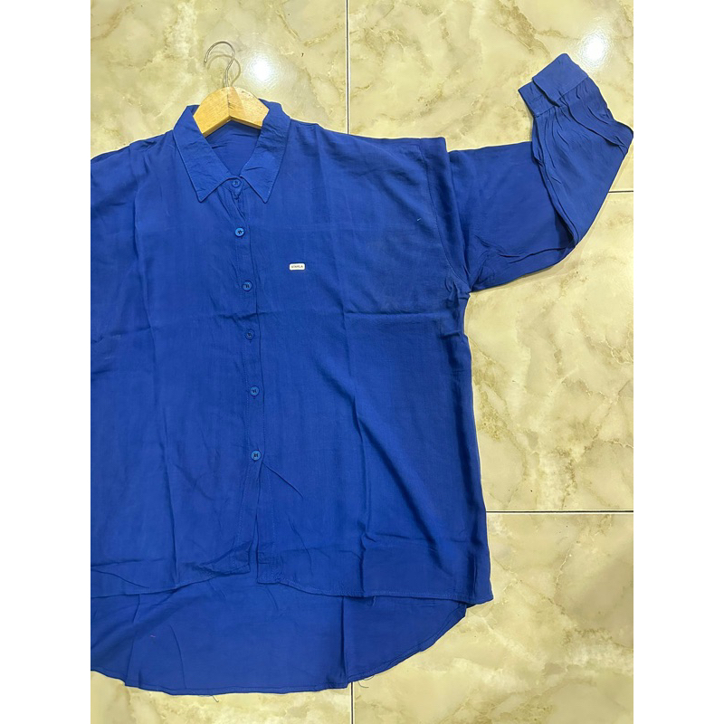 Kemeja Basic Rayon STARLA Wanita Polos foto 2