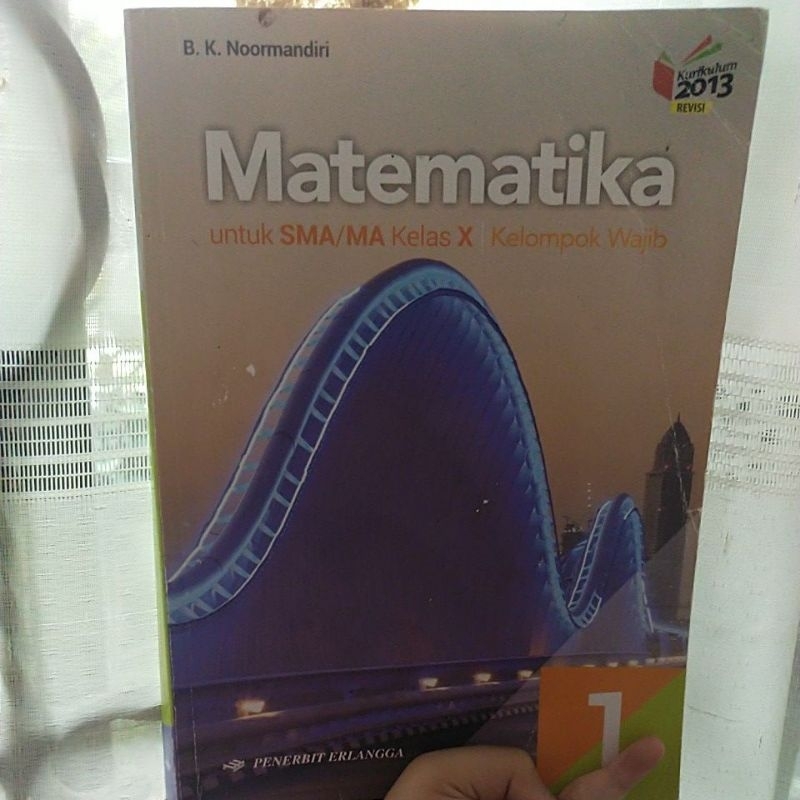 Jual BUKU MATEMATIKA WAJIB KELAS X 10 SMA KURIKULUM K13 REVISI ERLANGGA ...