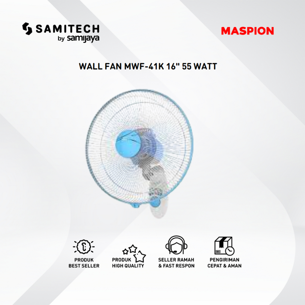 Jual Kipas Angin Wall Fan Maspion Mwf K Mwf K Bergaransi Shopee Indonesia