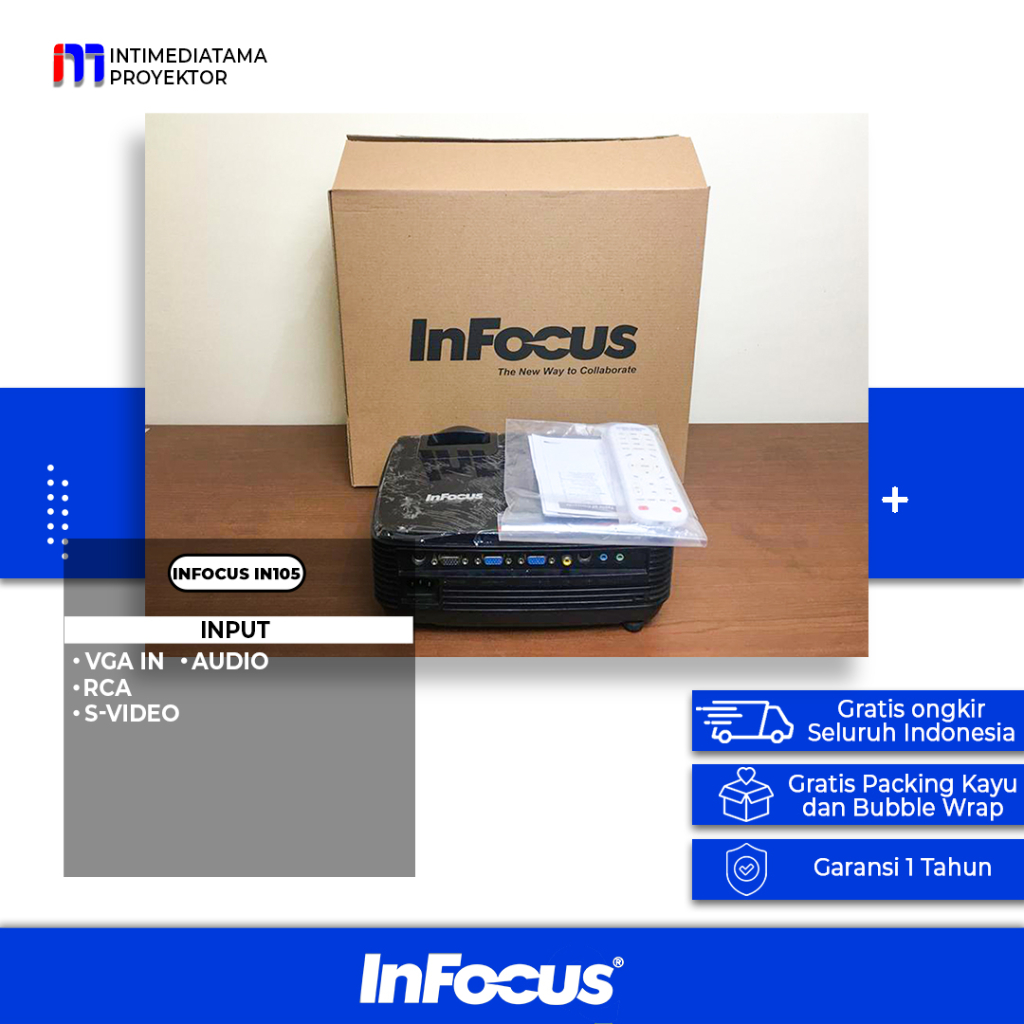 Jual Proyektor Infocus IN105 | Shopee Indonesia