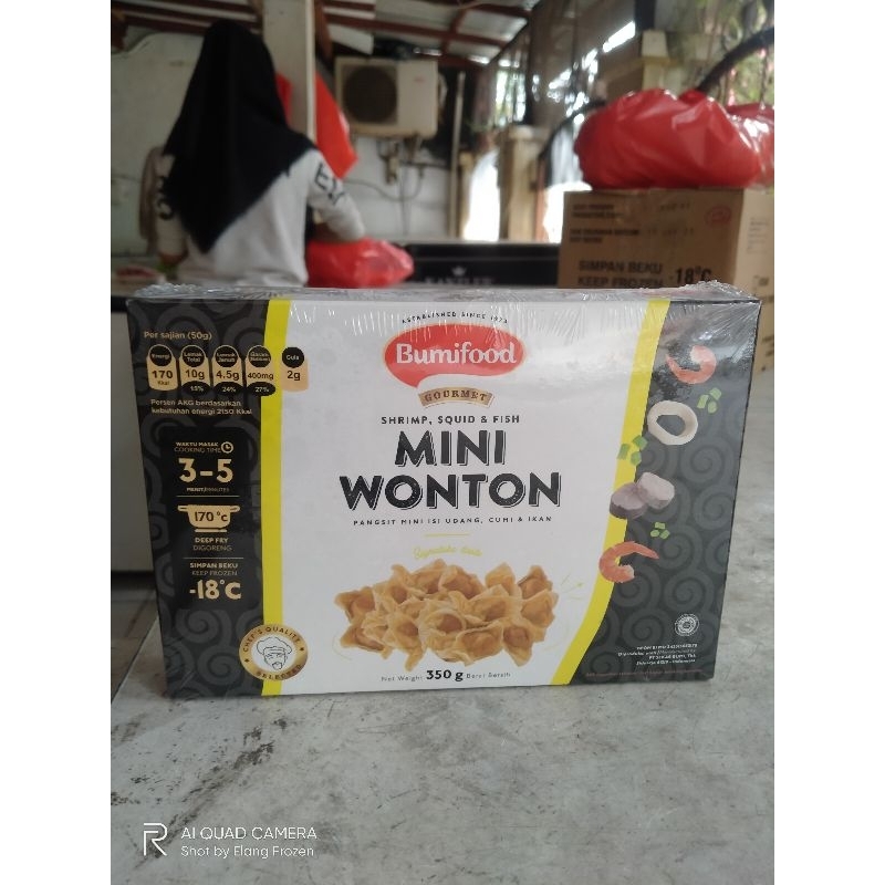 Jual Bumifood Mini Wonton | Pangsit Mini isi udang cumi ikan 350gr ...