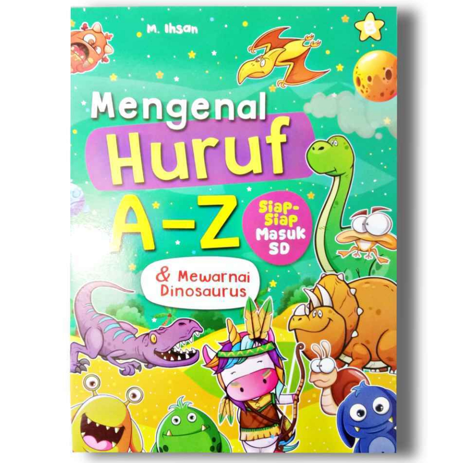 Jual BUKU ANAK TK & PAUD : MENGENAL HURUF A-Z | Shopee Indonesia