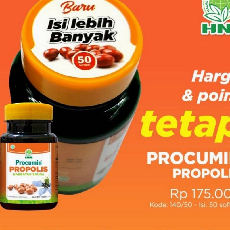 Jual PROCUMIN PROPOLIS HNI ORI BPOM | Shopee Indonesia