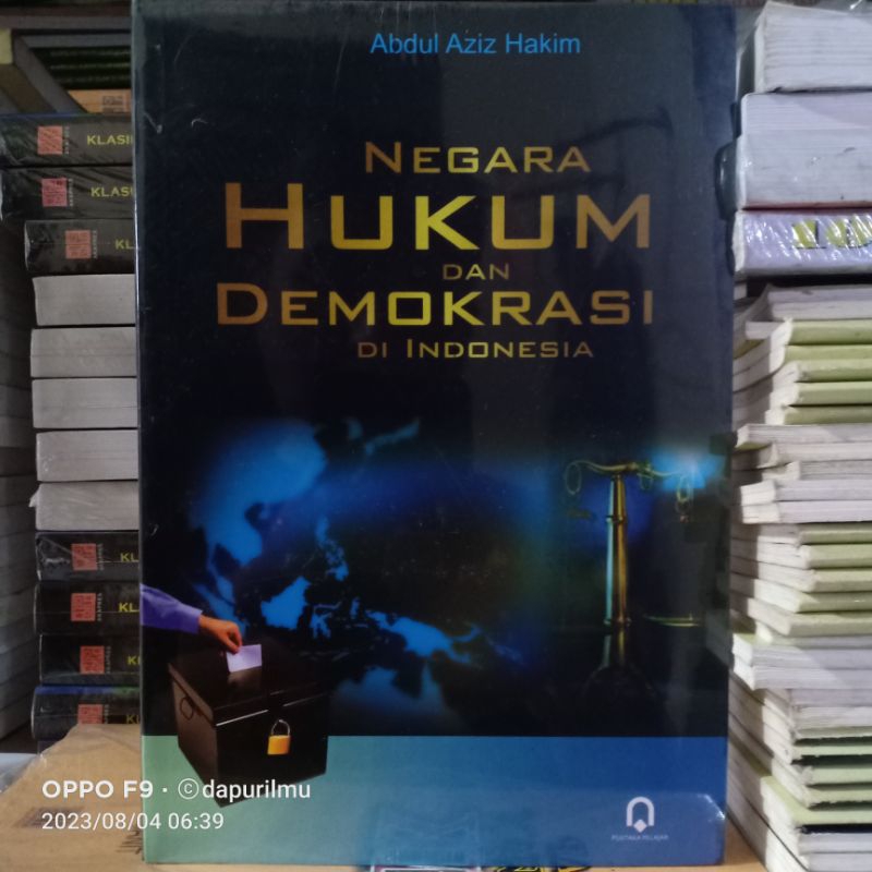 Jual Buku Original Negara Hukum Dan Demokrasi Di Indonesia Negara