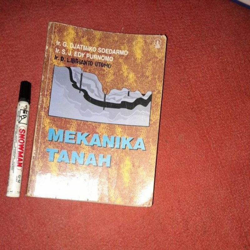 Jual Buku Mekanika Tanah 1 G Djatmiko Soedarmo | Shopee Indonesia