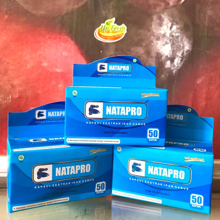 Jual Kapsul Ikan Gabus Natapro (Isi 50 Kapsul) | Shopee Indonesia