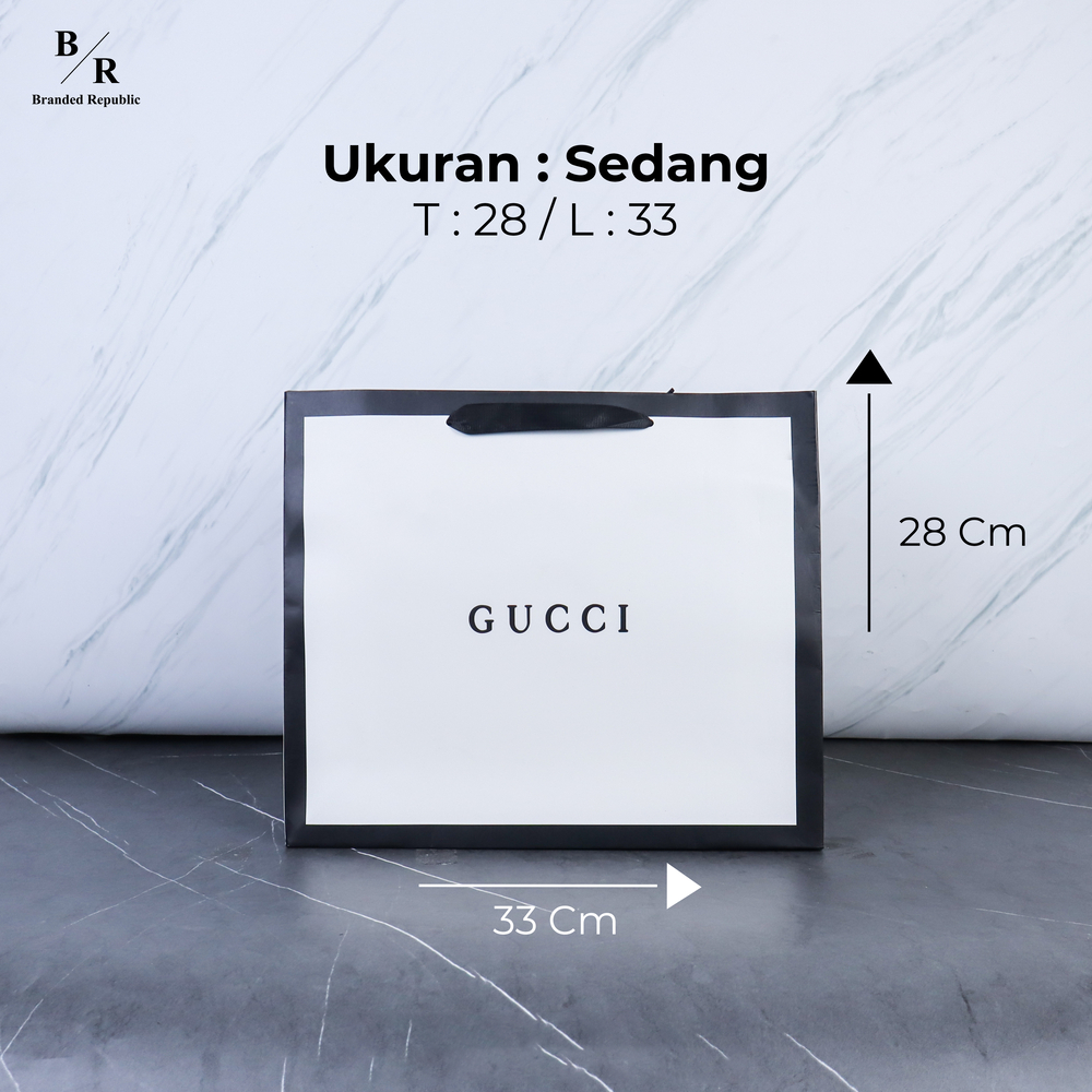 Gucci paper bag 2019 clearance