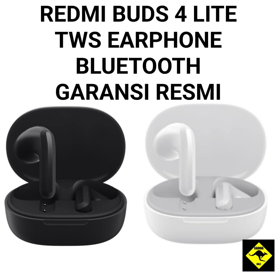 Jual REDMI BUDS 4 LITE TWS BLUETOOTH EARPHONE 5.3 IP54 12mm Driver ...