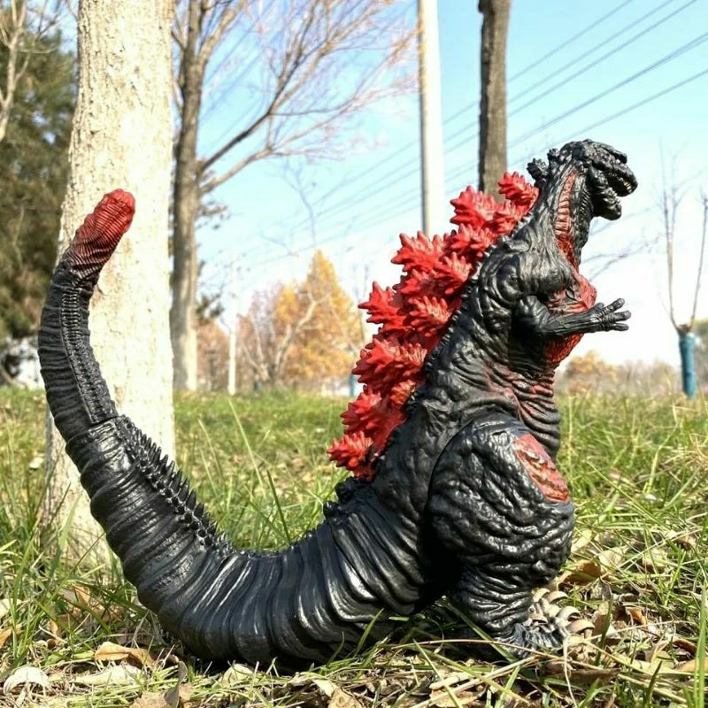 Jual SHIN GODZILLA KAIJU BATTLE VYNIL FIGURE GODZILLA EKOR MERAH JUMBO ...