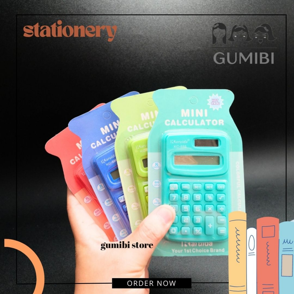 Jual KALKULATOR KARUIDA MINI K-888 CALCULATOR MENGHITUNG FULL COLOR 12 ...