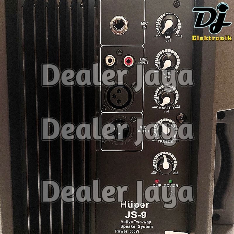 Jual Speaker Aktif Huper JS 9 / JS9 - 10 inch | Shopee Indonesia
