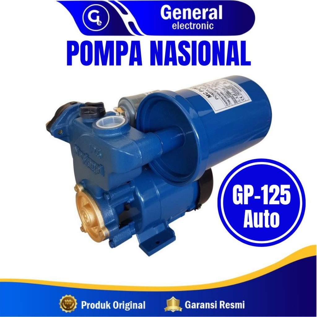 Jual Pompa Air Nasional MC PUMP GP 125 AUTO / McPump Otomatis