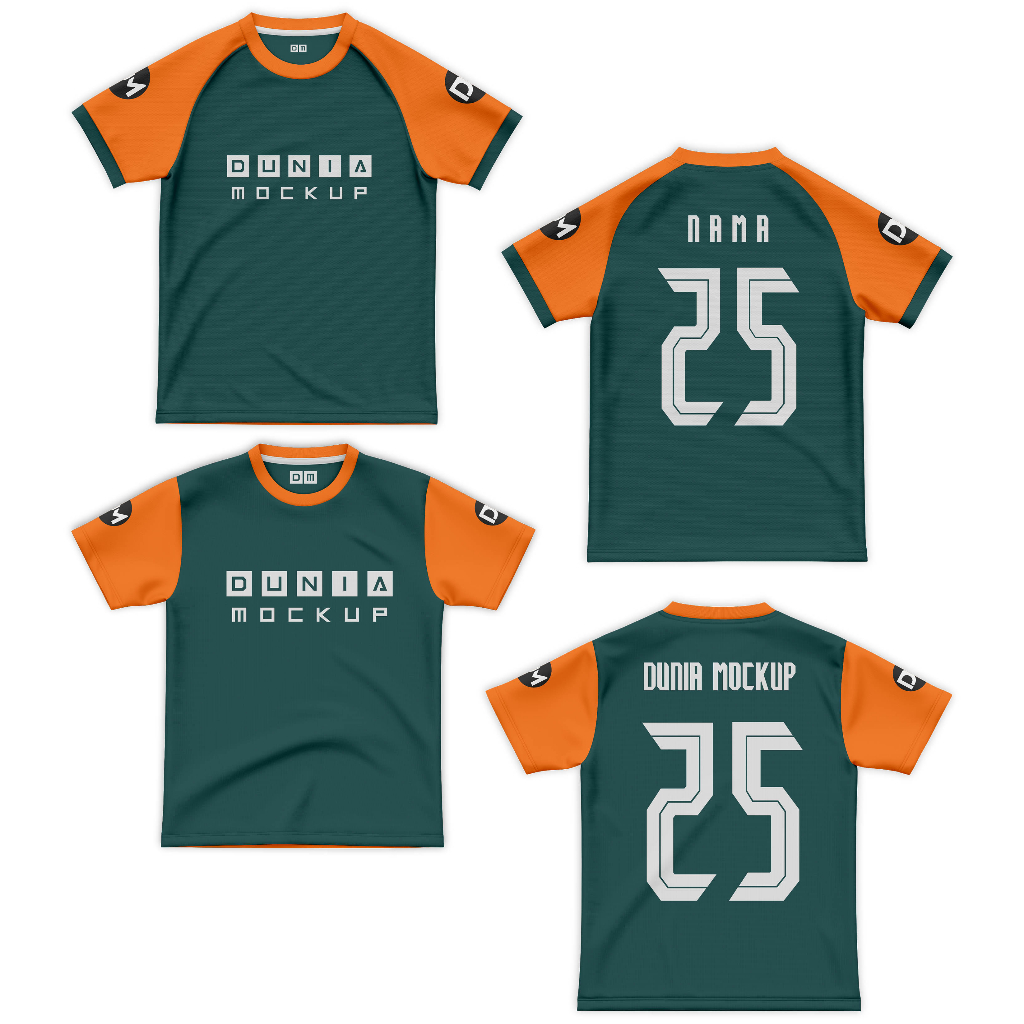 Jual Mockup Jersey SS Flat - Corel DRAW (Produk Digital) | Shopee Indonesia