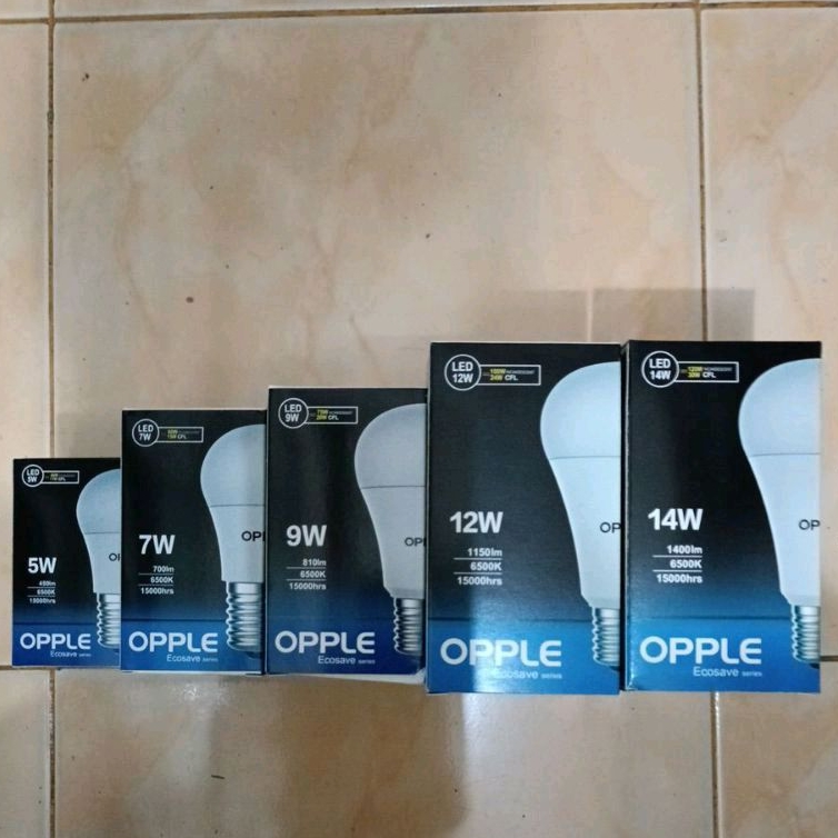 Jual Lampu Led Opple Bulb W W W W W W Opple Bohlam Watt Watt Watt Watt