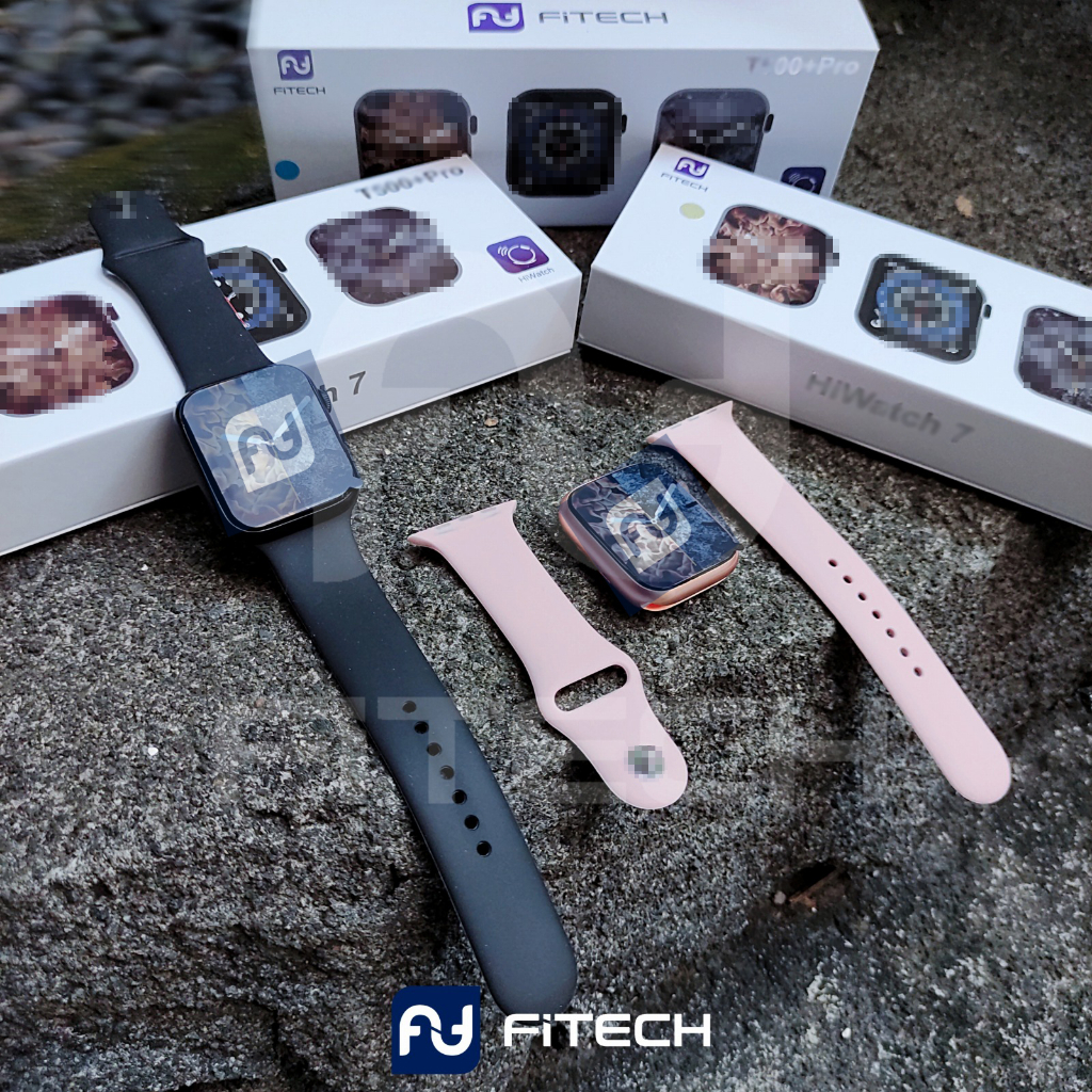 Jual FiTech T500 T500+Pro S7 Mini Smartwatch Jam Tangan Pintar Series 7 ...
