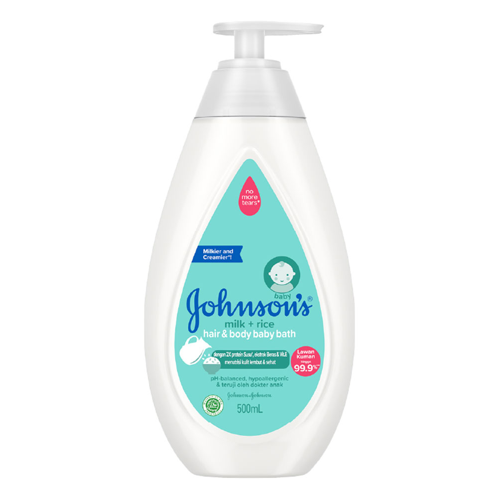 Jual Johnson Johnsons Johnson's Baby Bath Hair & Body Cotton Touch ...