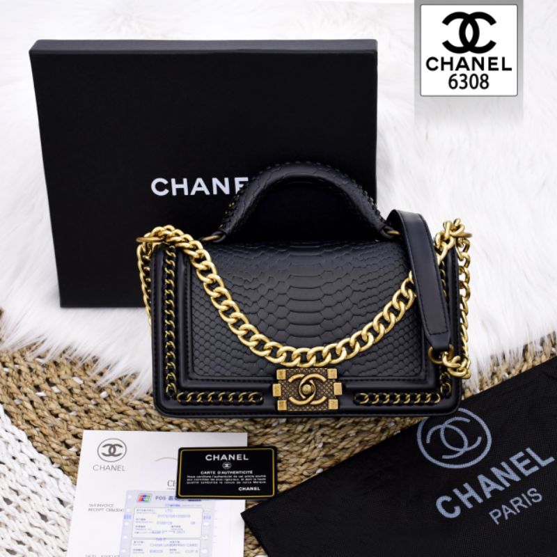 Jual Premium Chanel boy bags Shopee Indonesia