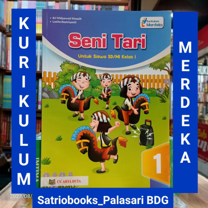 Jual Buku Seni Tari Kelas 1 Sd Mi Kurikulum Merdeka Cv Arya Duta