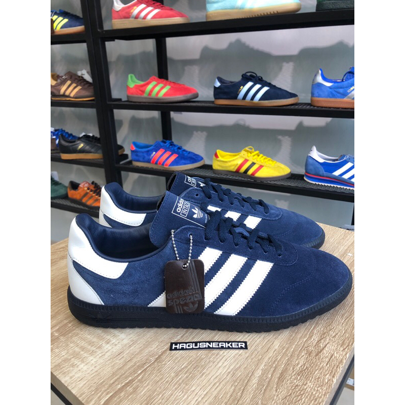 Jual ADIDAS INTACK SPZL NAVY WHITE CG2918 HAGUSNEAKER GARANSI 100 ORIGINAL Shopee Indonesia