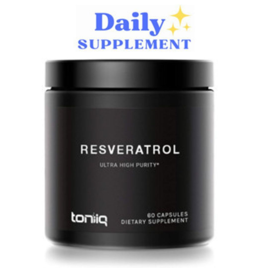 Jual Toniiq Ultra High Purity Resveratrol 60 Capsules Shopee Indonesia