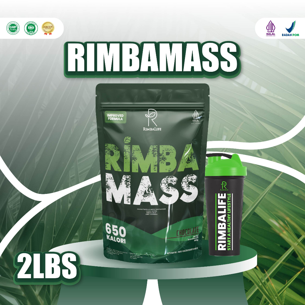 Jual Rimbalife Rimba Mass 2Lb 900 gram Shopee Indonesia