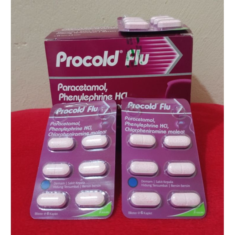Jual Procold Flu Blister isi 6 Kaplet | Shopee Indonesia