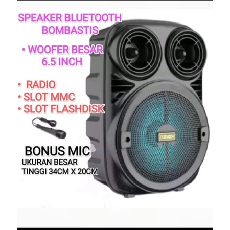 SPEAKER AKTIF 6 INCH MURAH bombastis