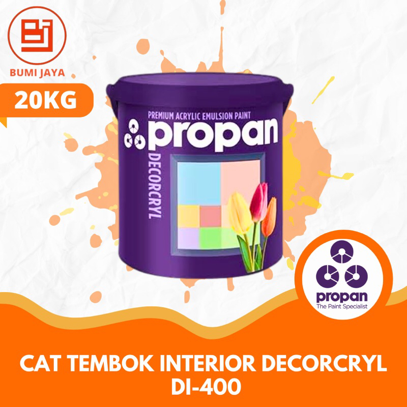 Jual Cat Tembok Interior Propan Decorcryl Di 400 Decorcryl 20ltr Shopee Indonesia 3904