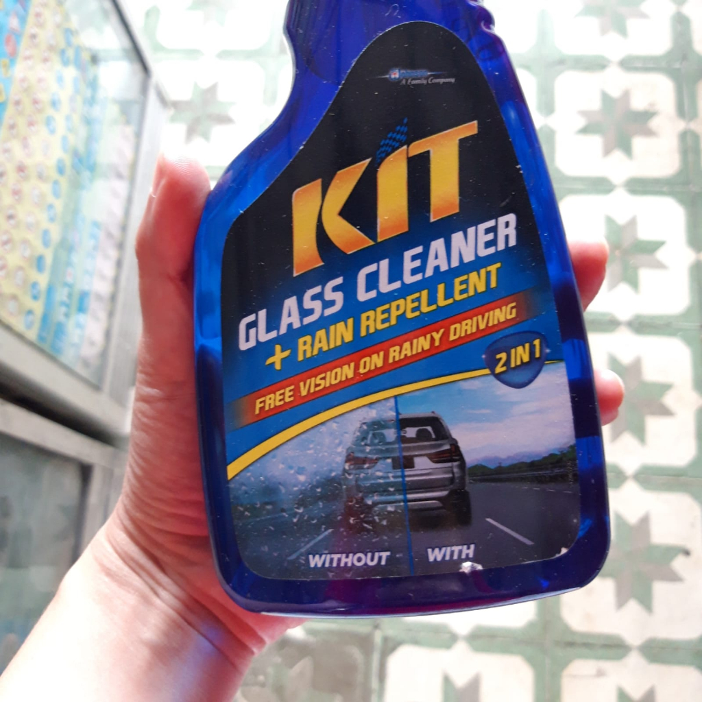 Jual KIT GLASS CLEANER RAIN REPELLENT 500ML | Shopee Indonesia