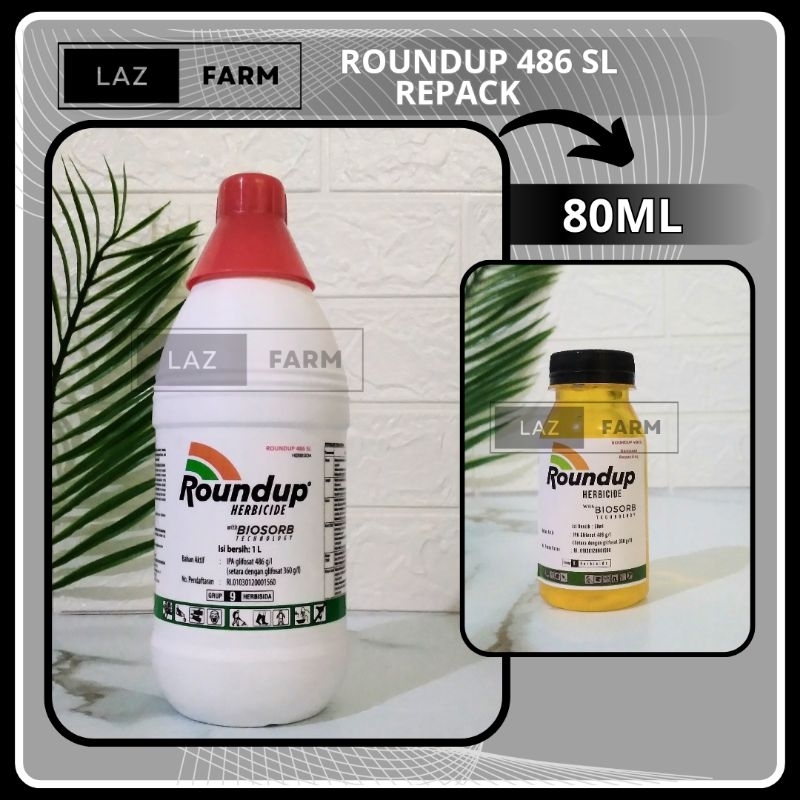 Jual Herbisida Roundup Sl Ml Kemasan Repack Shopee Indonesia