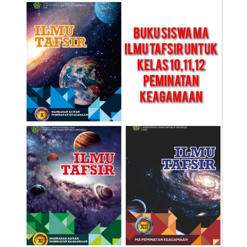 Jual Buku Siswa Ilmu Tafsir Untuk Ma Kelas Peminatan Keagamaan