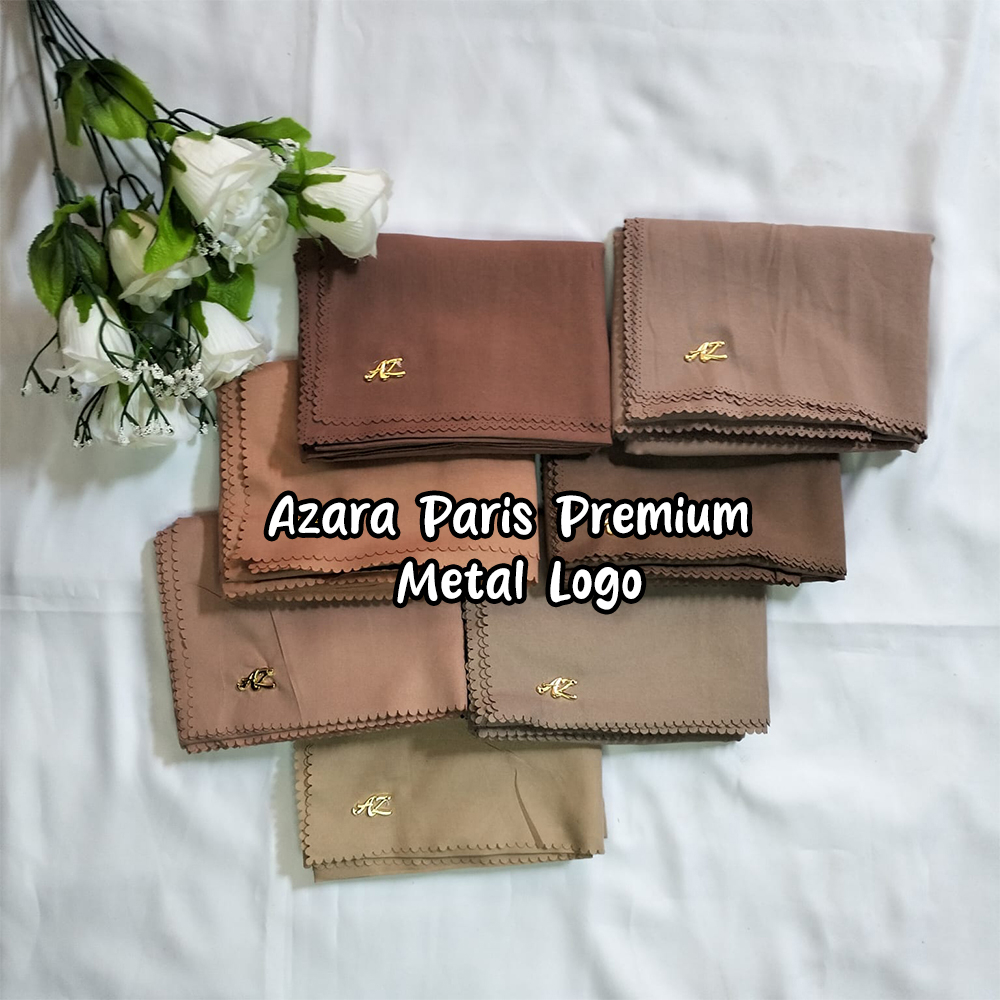 Jual Azara Paris Premium Metal Logo Coklat Edition | Shopee Indonesia