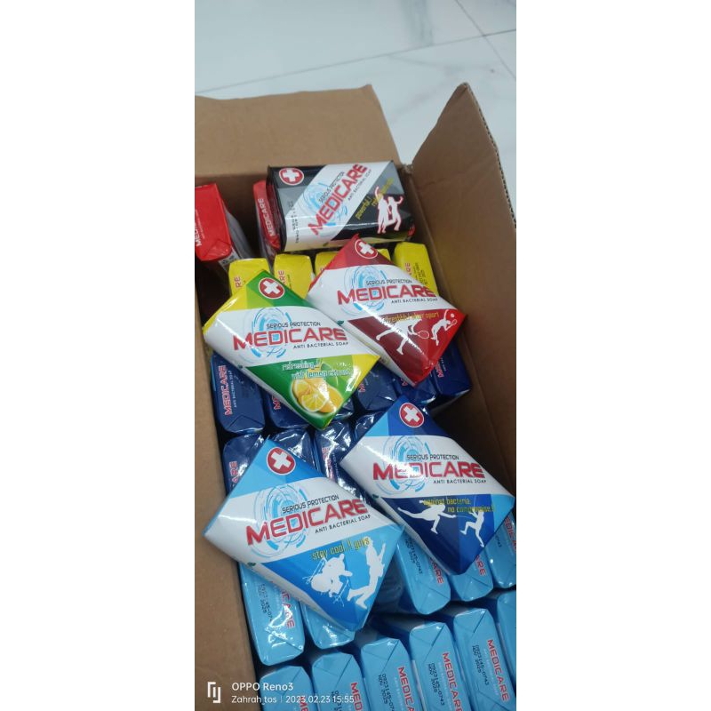 Paket sabun mandi medicare 90grx5