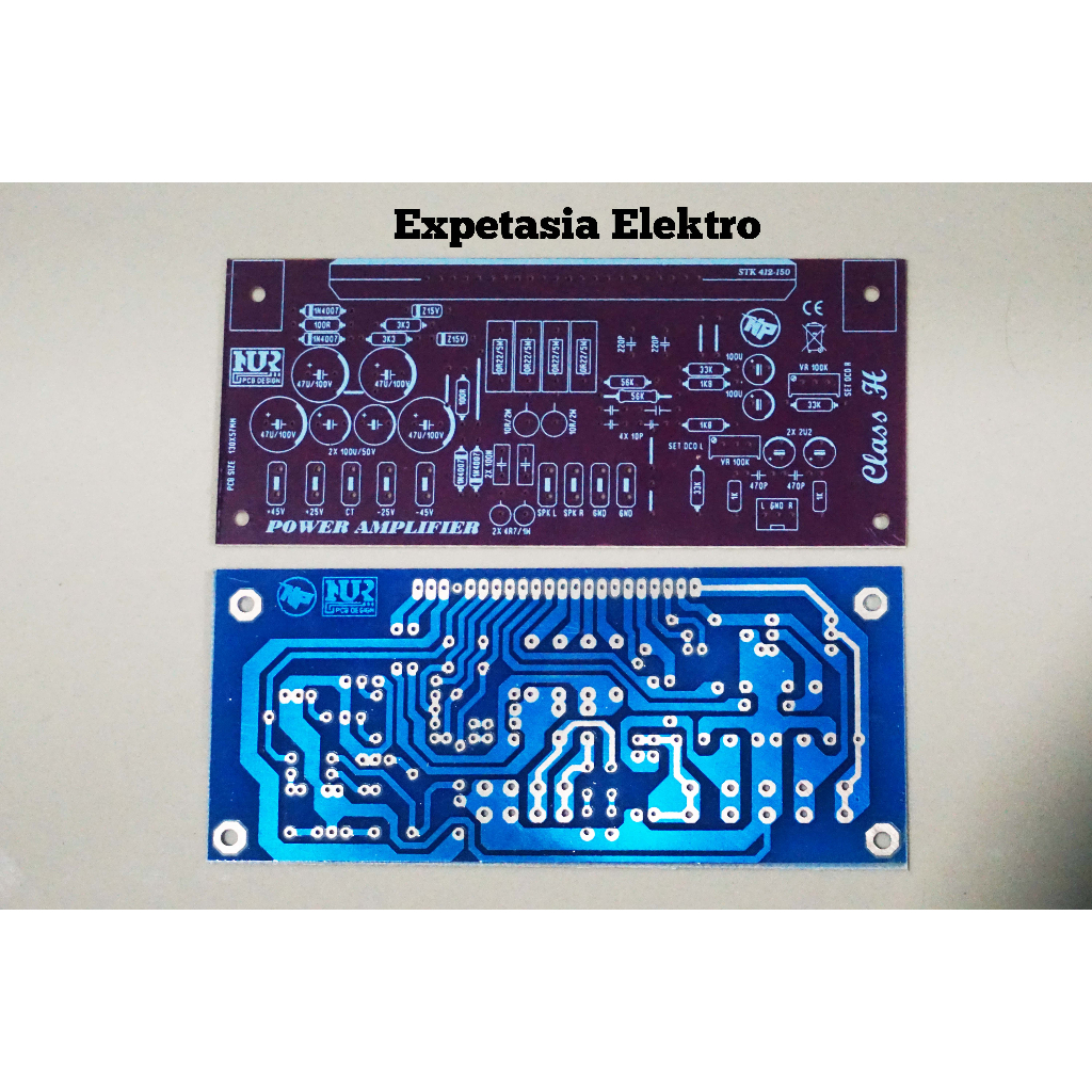 Jual PCB POWER AMPLIFIER CLASS H STK 412-150 | Shopee Indonesia