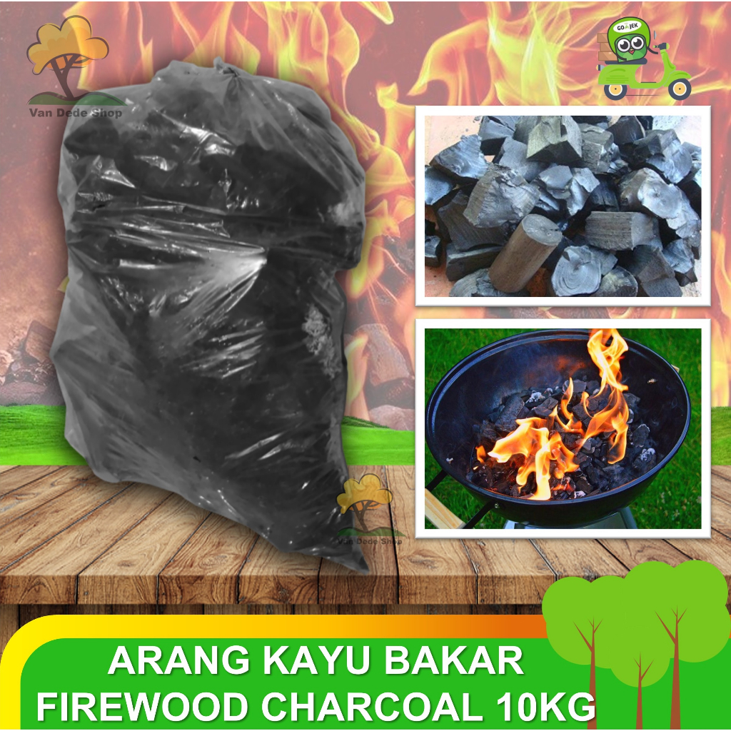 Jual ARANG KAYU BAKAR FIREWOOD CHARCOAL BONGKAHAN PILIHAN KEMASAN JUMBO ...