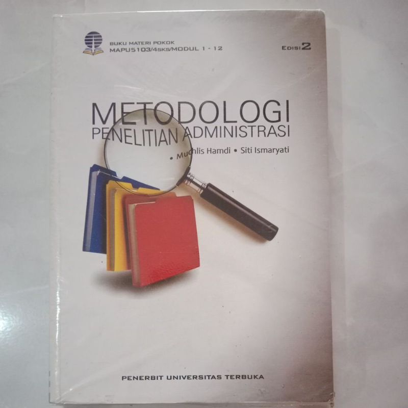 Jual Buku Metodologi Penelitian Administrasi Original | Shopee Indonesia