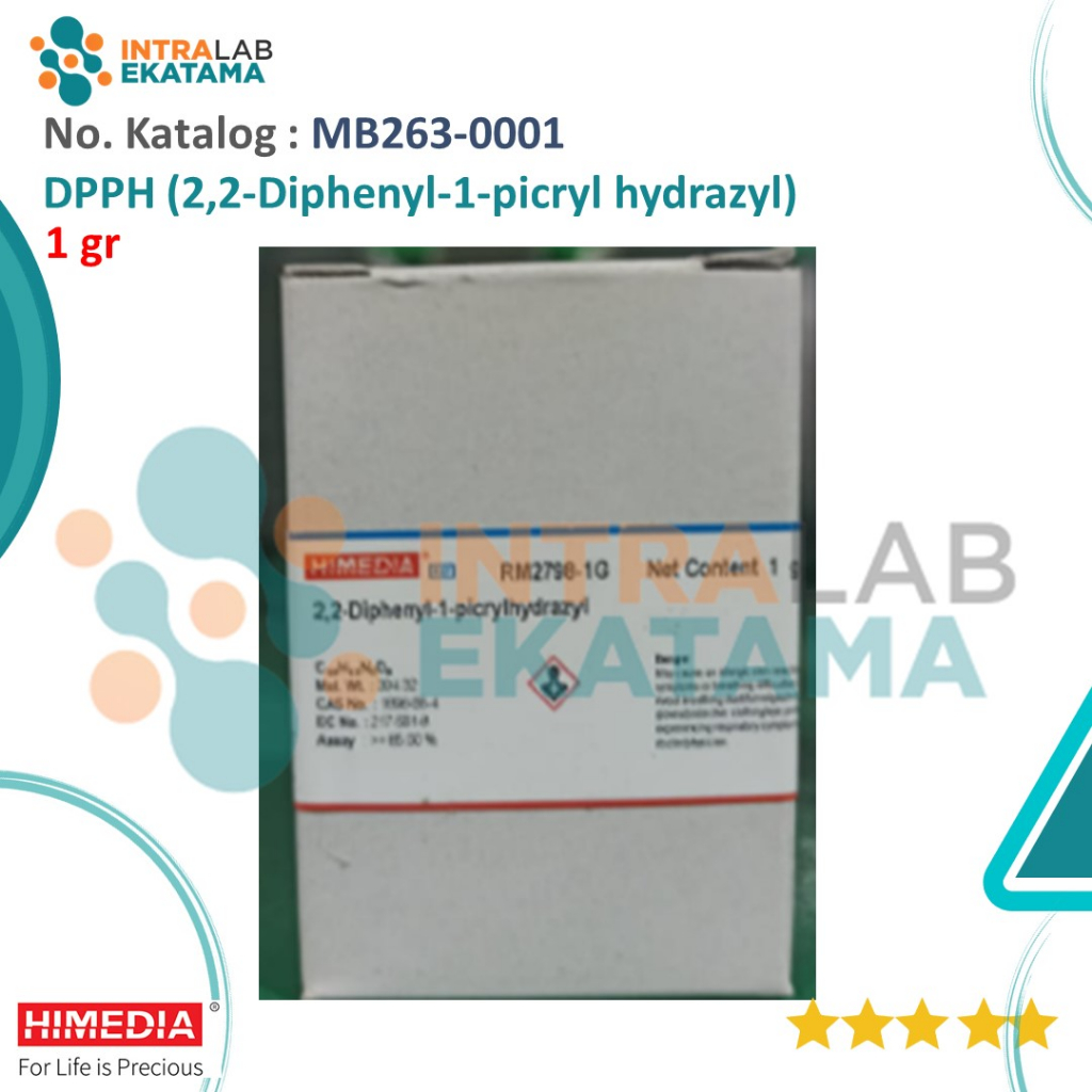 Jual MB263 DPPH (2,2-Diphenyl-1-picryl hydrazyl) | Shopee Indonesia