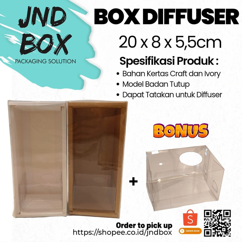 Jual Box Diffuser 20 x 8 x 5,5 Badan Tutup | Shopee Indonesia