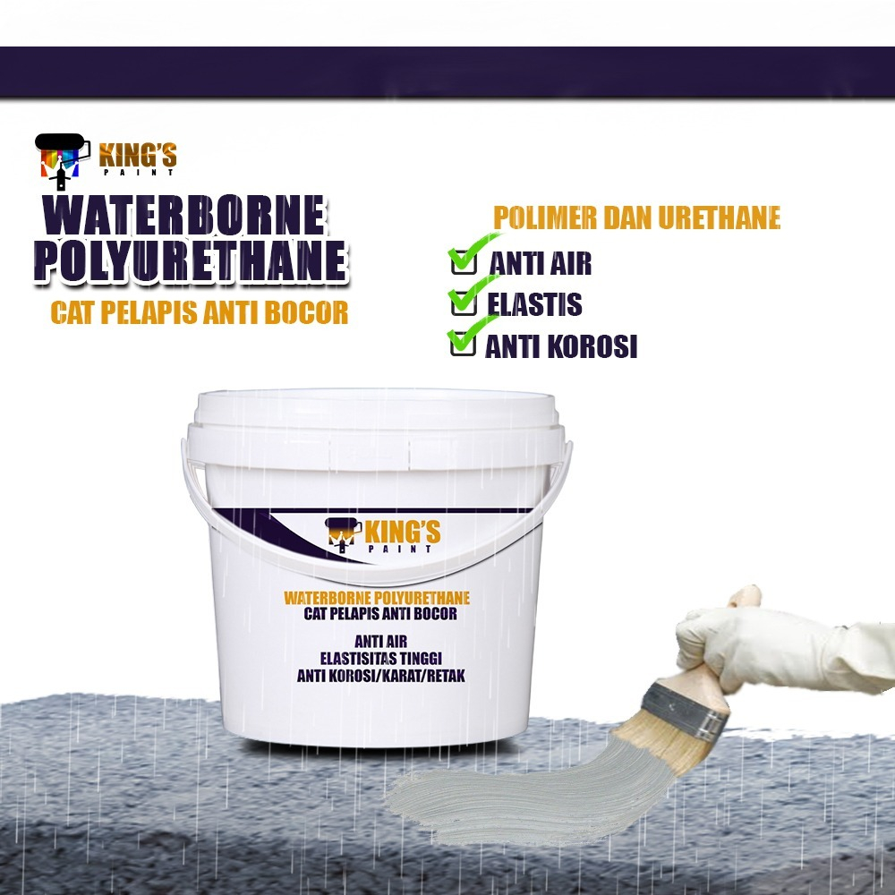 Jual King's Paint Cat Pelapis Anti Bocor 2Kg Shopee Indonesia