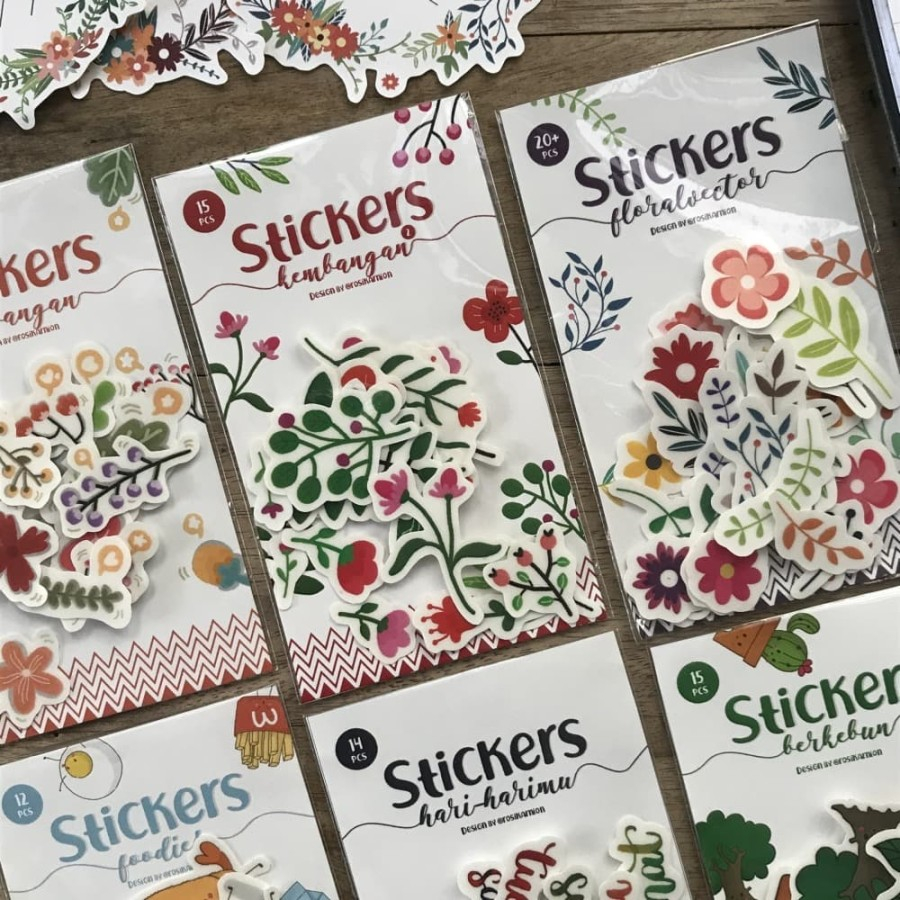 Jual ROSIKARNION Sticker Pack / Stiker Set | Shopee Indonesia