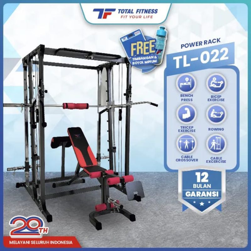 Jual power rack sale