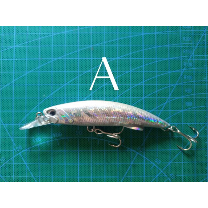 Jual minnow casting minnow sinking/Longcast panjang 9.2cm berat 40grm